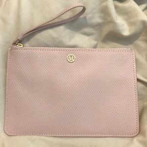 Light Pink Lululemon clutch